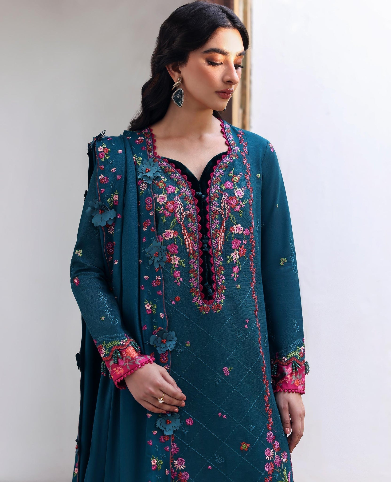 Republic Womenswear | Amaris Luxury Shawl 25 | Evania - House Of Hania