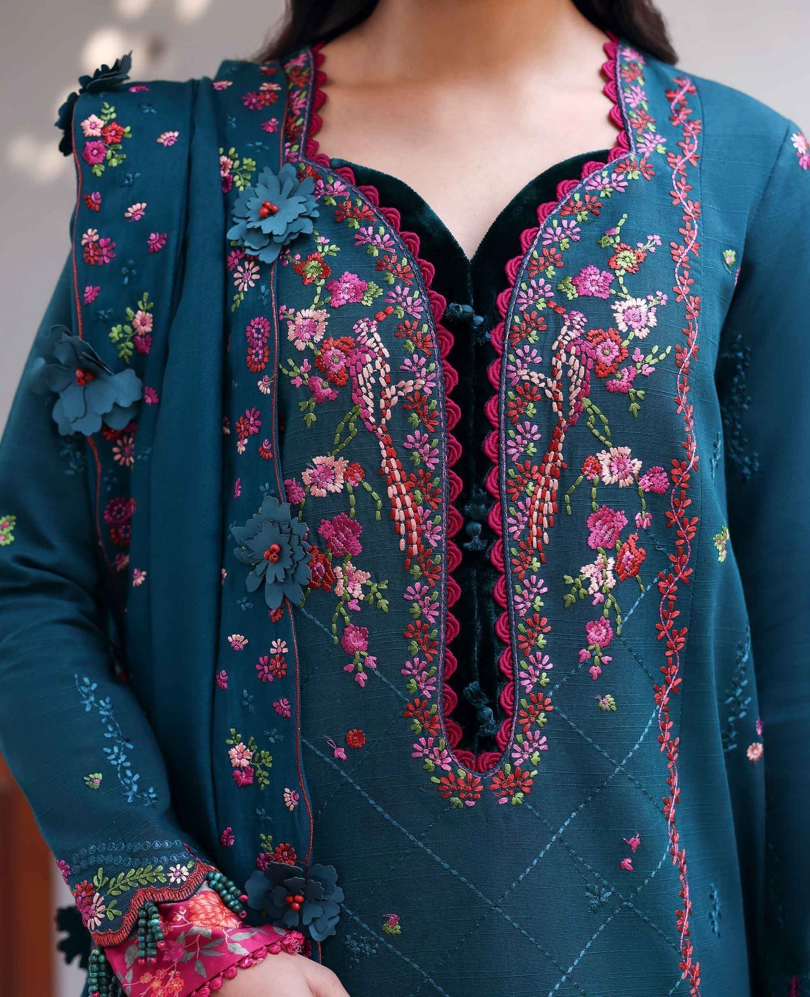 Republic Womenswear | Amaris Luxury Shawl 25 | Evania - House Of Hania
