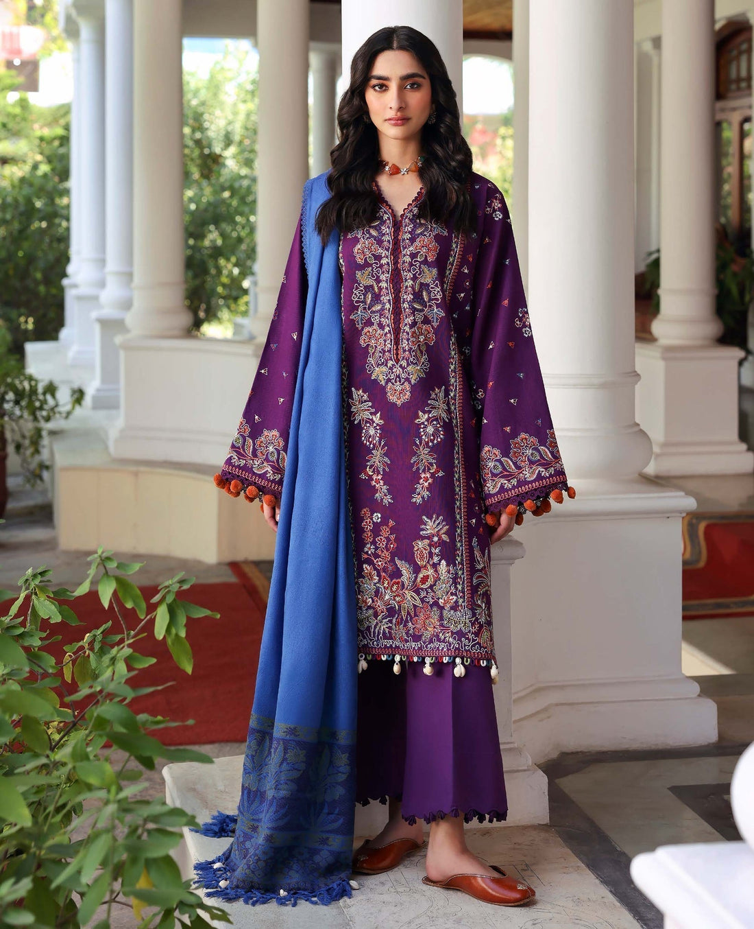 Republic Womenswear | Amaris Luxury Shawl 25 | Kaia - House Of Hania