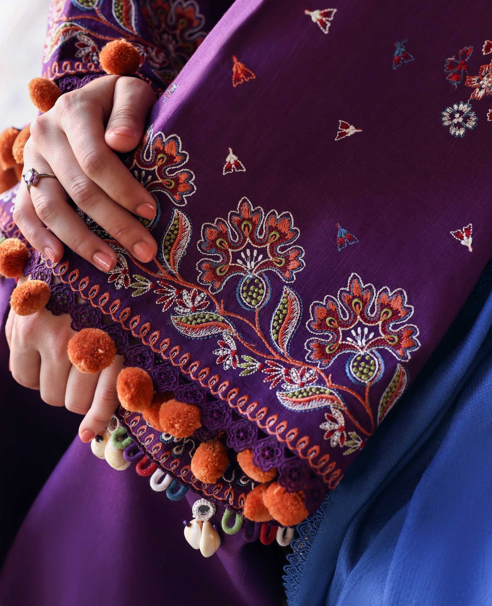 Republic Womenswear | Amaris Luxury Shawl 25 | Kaia - House Of Hania