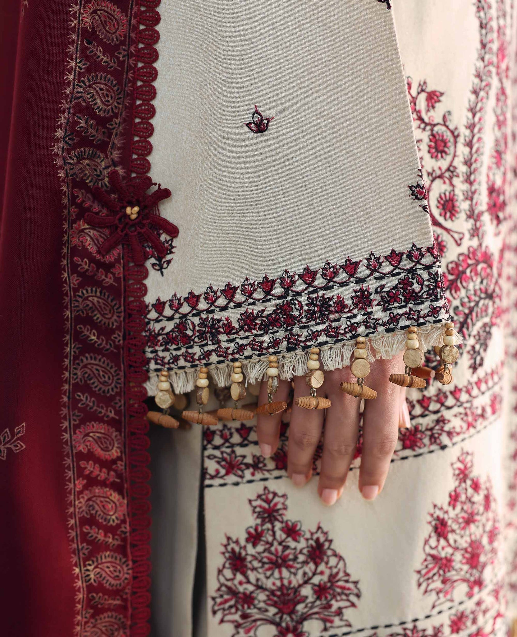 Republic Womenswear | Amaris Luxury Shawl 25 | Liora - House Of Hania