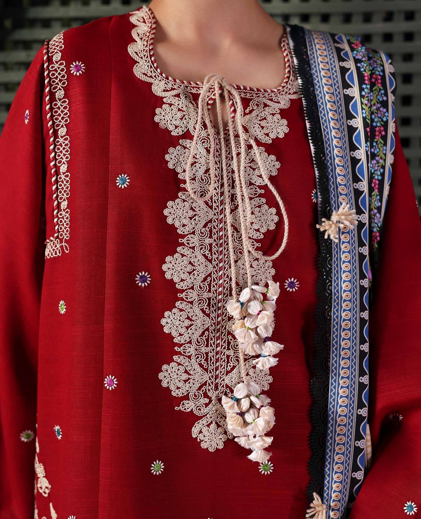 Republic Womenswear | Amaris Luxury Shawl 25 | Orlena - House Of Hania