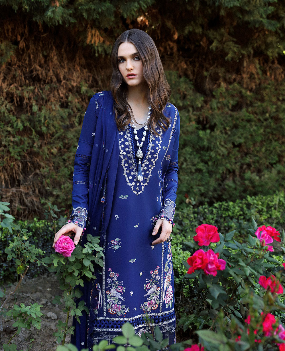 Republic Womenswear | Aylin Summer Lawn 24 | Camellia (D3-A) - House Of Hania