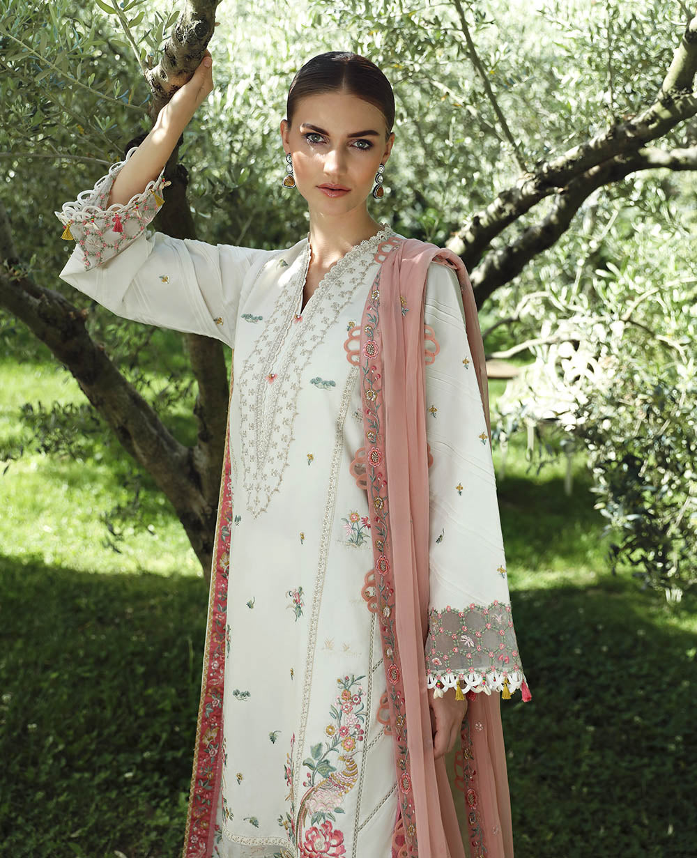 Republic Womenswear | Aylin Summer Lawn 24 | Camellia (D3-B) - House Of Hania