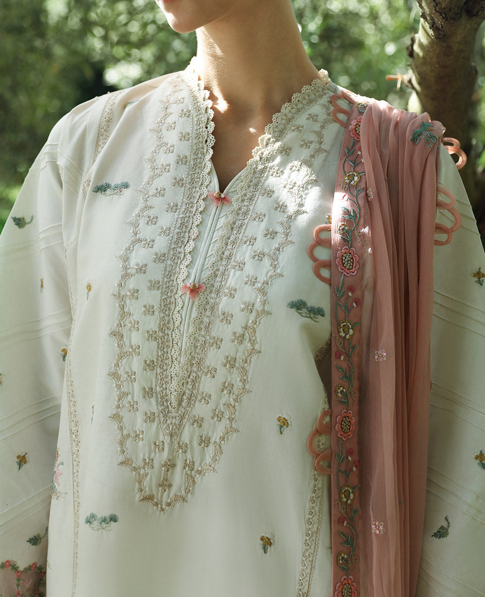 Republic Womenswear | Aylin Summer Lawn 24 | Camellia (D3-B) - House Of Hania