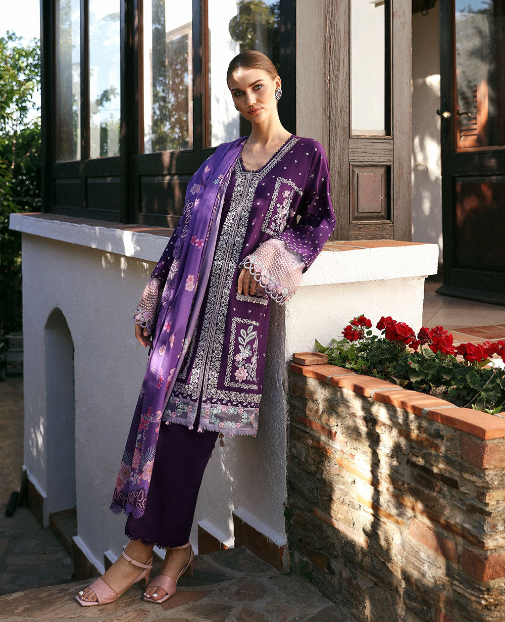 Republic Womenswear | Aylin Summer Lawn 24 | Cemile (D6-B) - House Of Hania