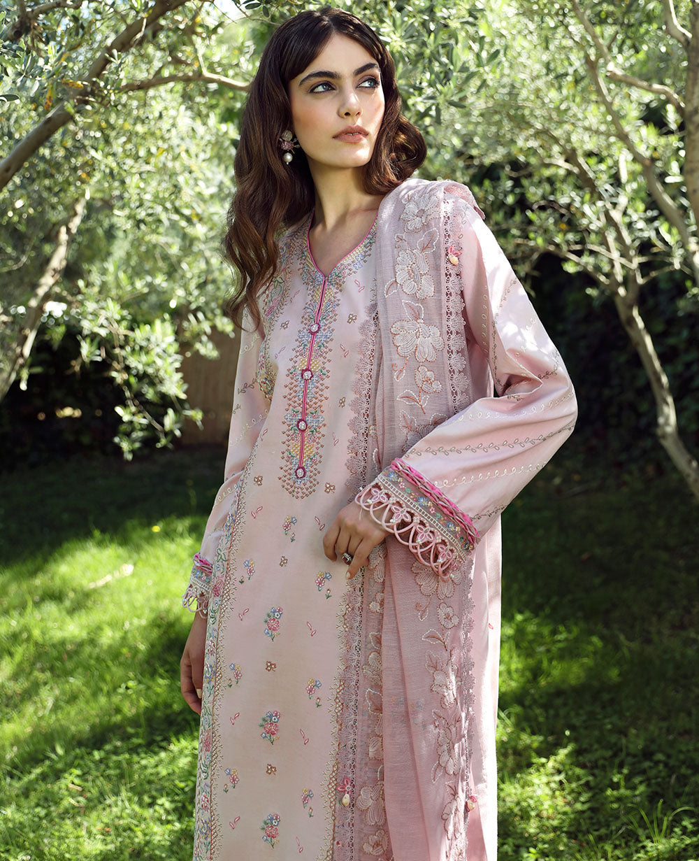 Republic Womenswear | Aylin Summer Lawn 24 | Meleze (D4-B) - House Of Hania