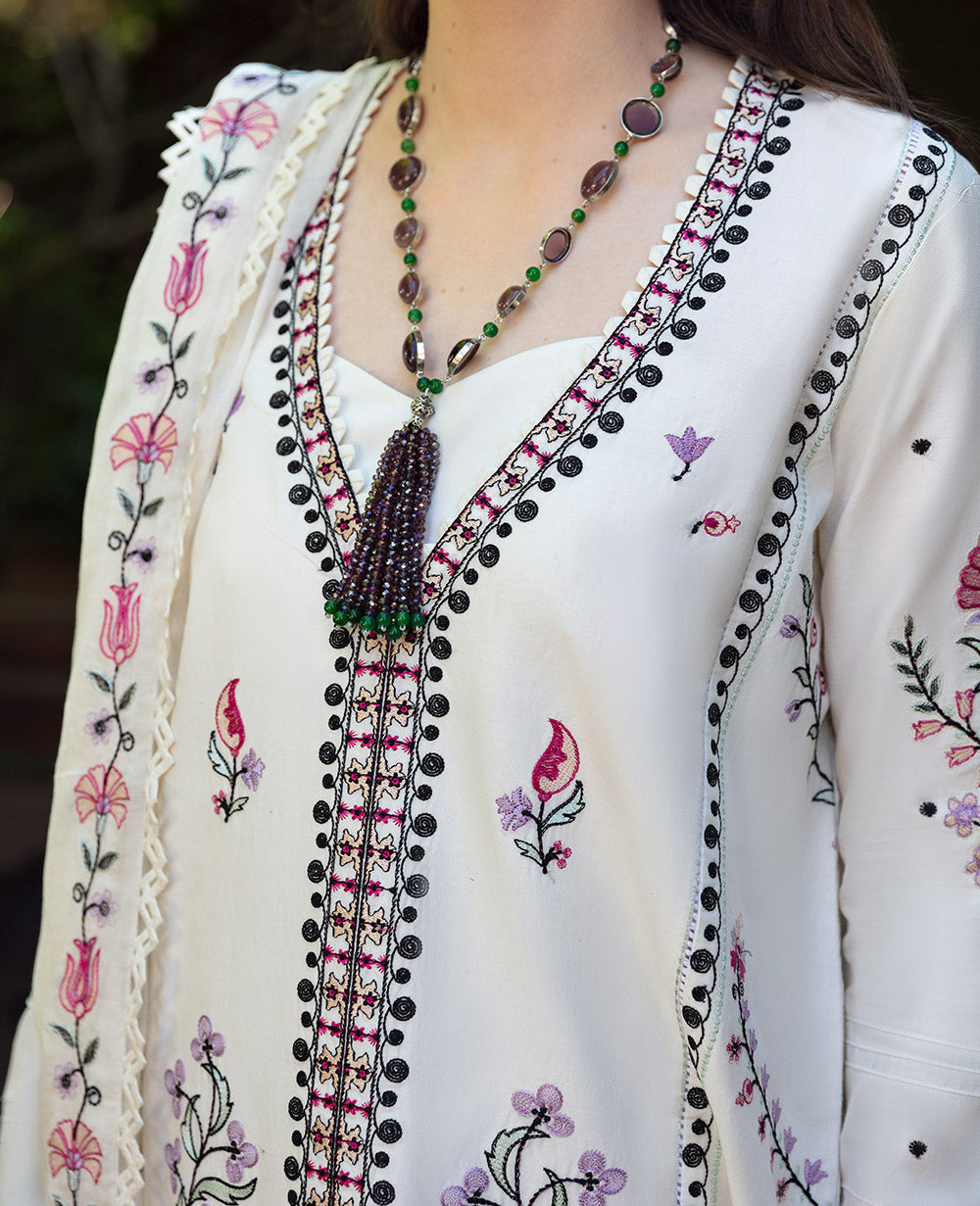 Republic Womenswear | Aylin Summer Lawn 24 | Muguet (D1-B) - House Of Hania