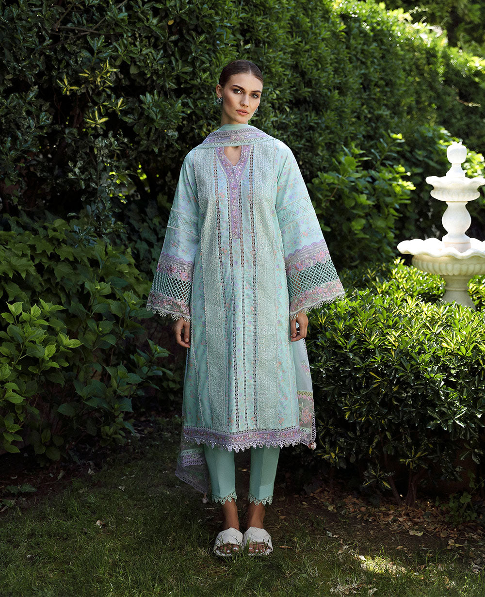 Republic Womenswear | Aylin Summer Lawn 24 | Rosa (D8-A) - House Of Hania
