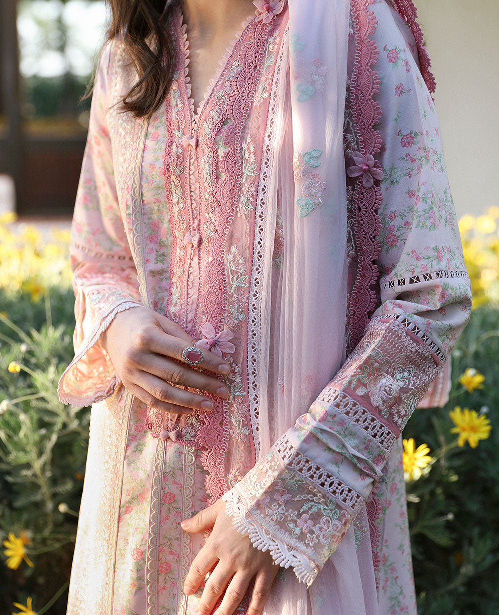 Republic Womenswear | Aylin Summer Lawn 24 | Rosa (D8-B) - House Of Hania