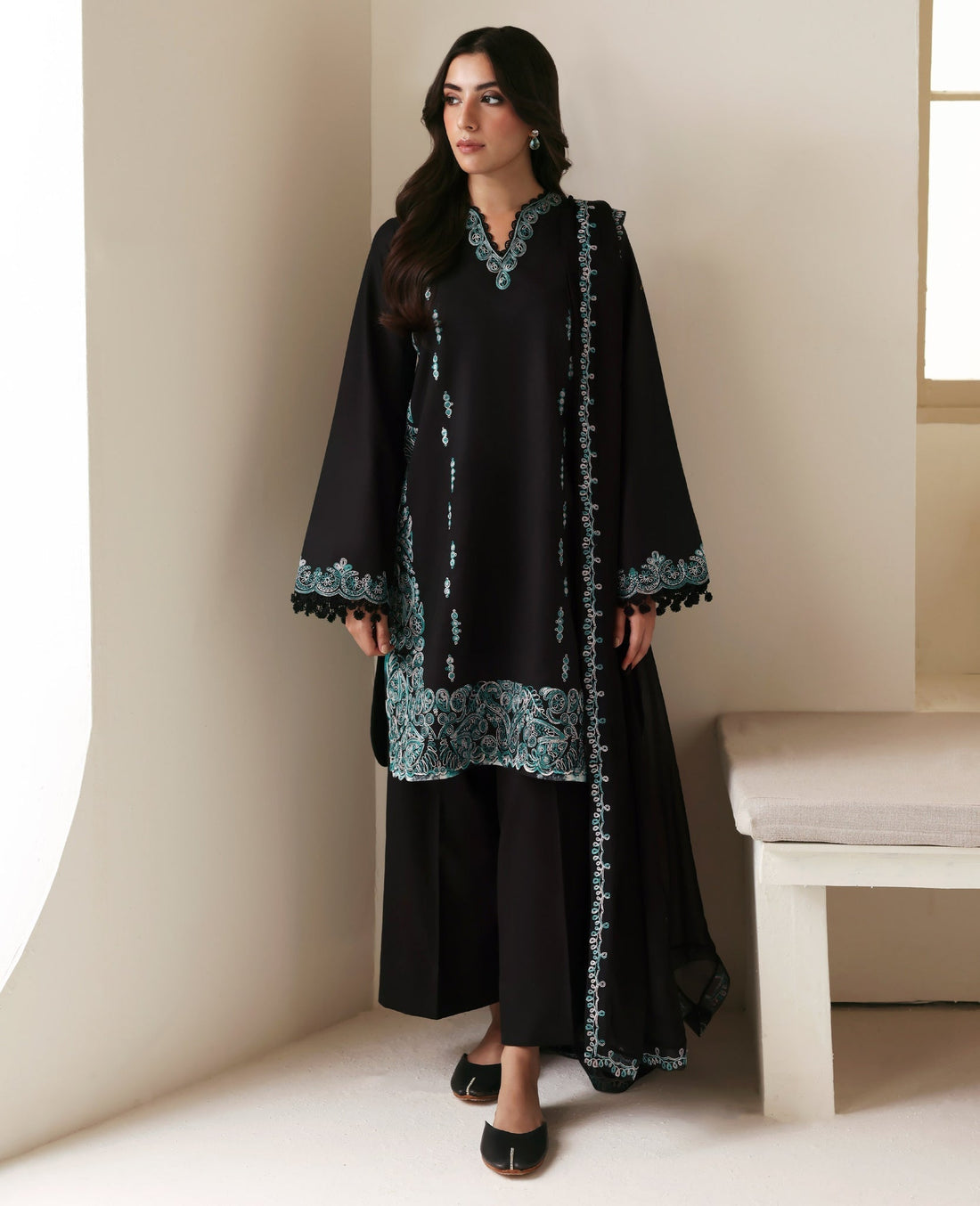 Republic Womenswear | Basics Pre Fall 25 | Noire - House Of Hania