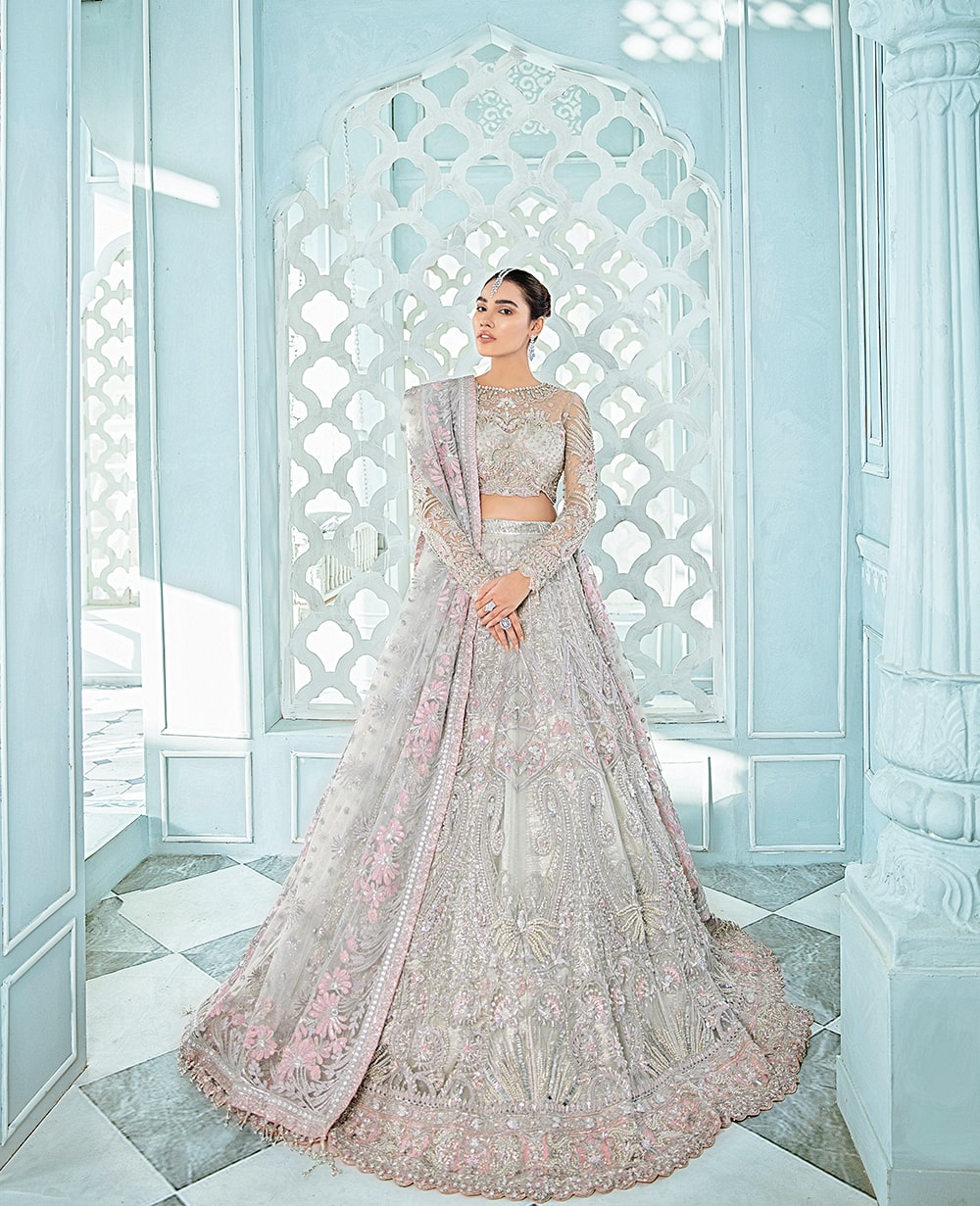 Republic Womenswear Bridal Lehnga Choli WF-32 - House Of Hania