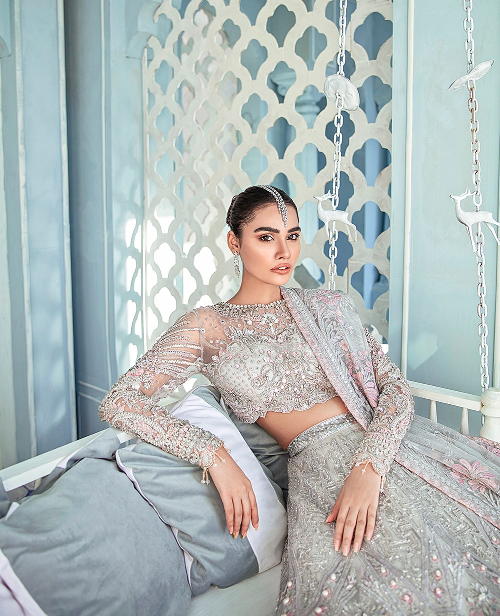 Republic Womenswear Bridal Lehnga Choli WF-32 - House Of Hania