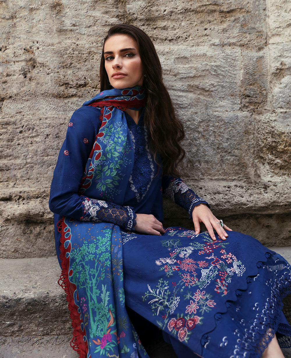 Republic Womenswear | Embroidered Pret 24 | Calla (M-136) - House Of Hania