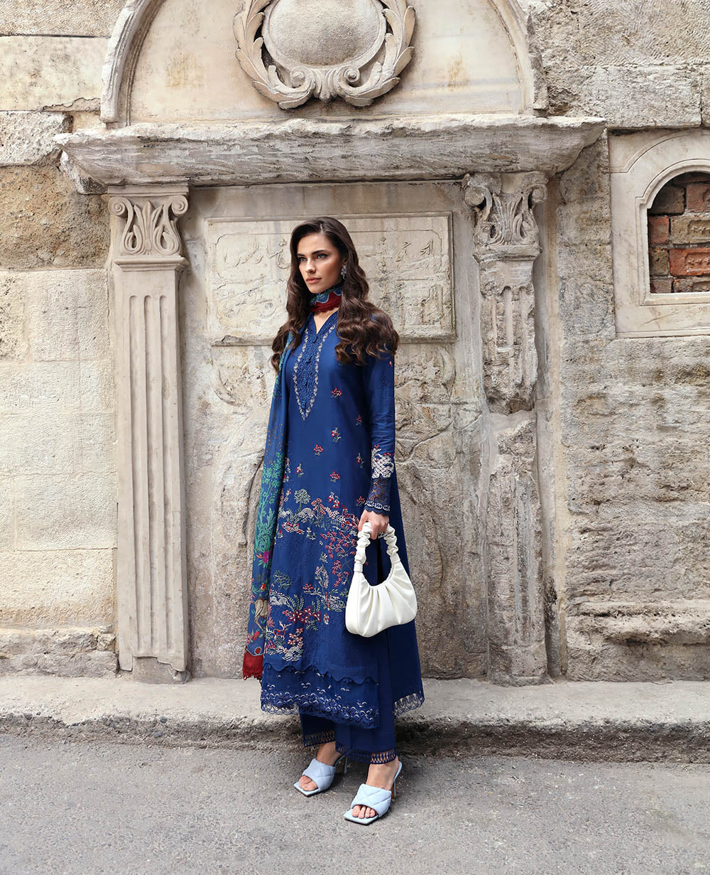 Republic Womenswear | Embroidered Pret 24 | Calla (M-136) - House Of Hania