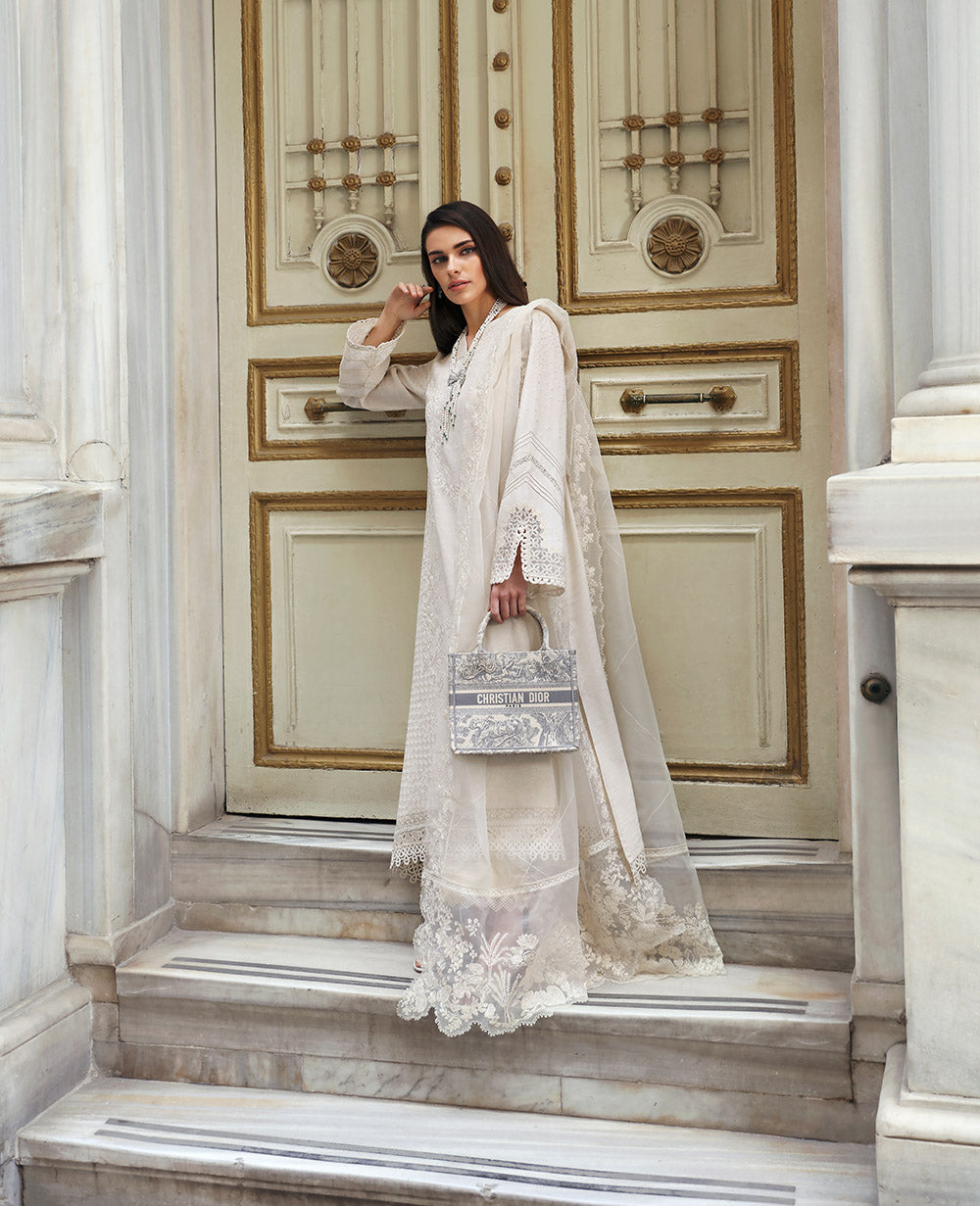 Republic Womenswear | Embroidered Pret 24 | Elvii (M-138) - House Of Hania