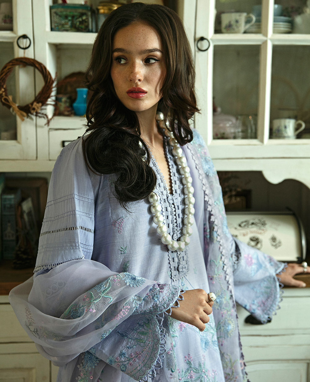 Republic Womenswear | Embroidered Pret 24 | Eugine - House Of Hania