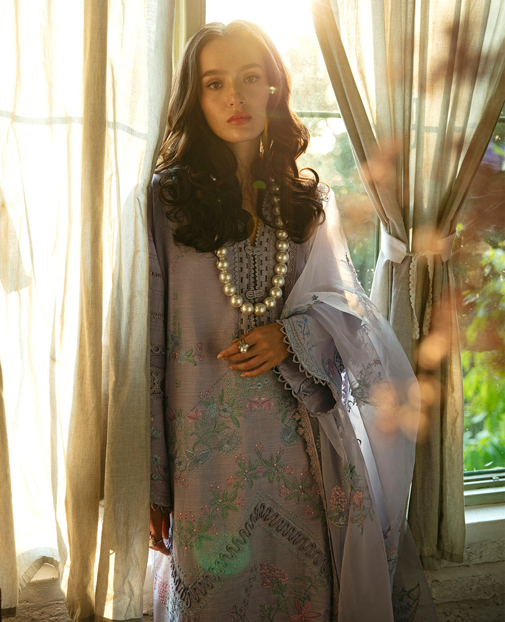 Republic Womenswear | Embroidered Pret 24 | Eugine - House Of Hania
