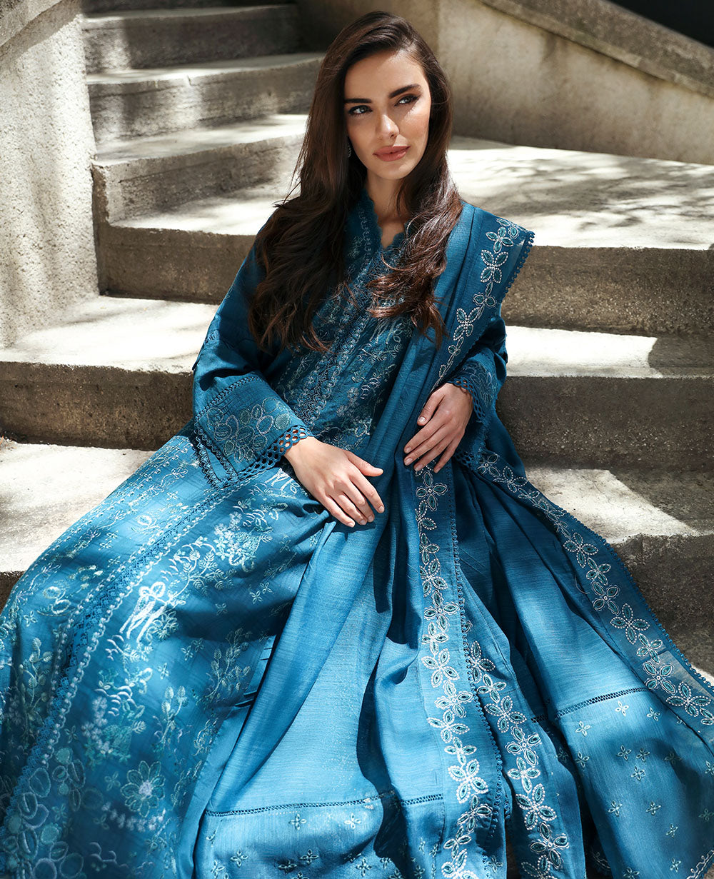 Republic Womenswear | Embroidered Pret 24 | Kaź (M-137) - House Of Hania