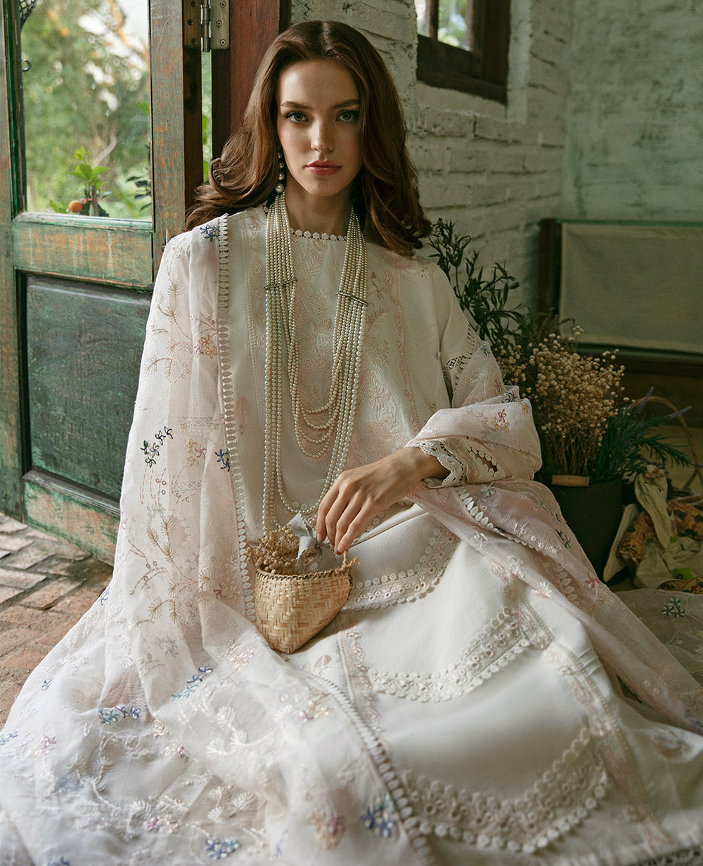 Republic Womenswear | Embroidered Pret 24 | Leuer - House Of Hania