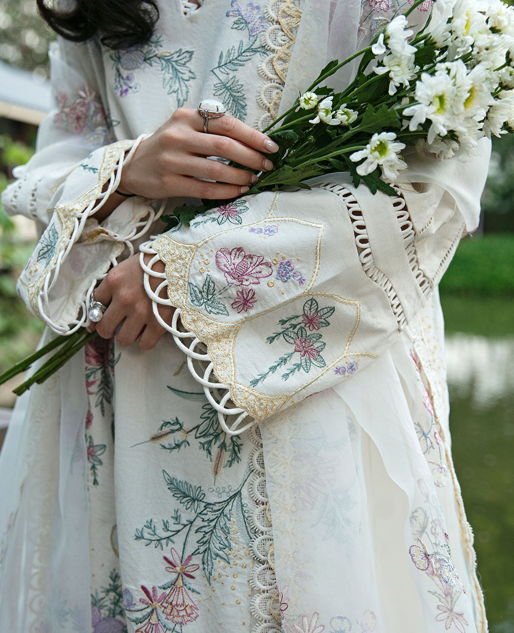 Republic Womenswear | Embroidered Pret 24 | Orchid - House Of Hania