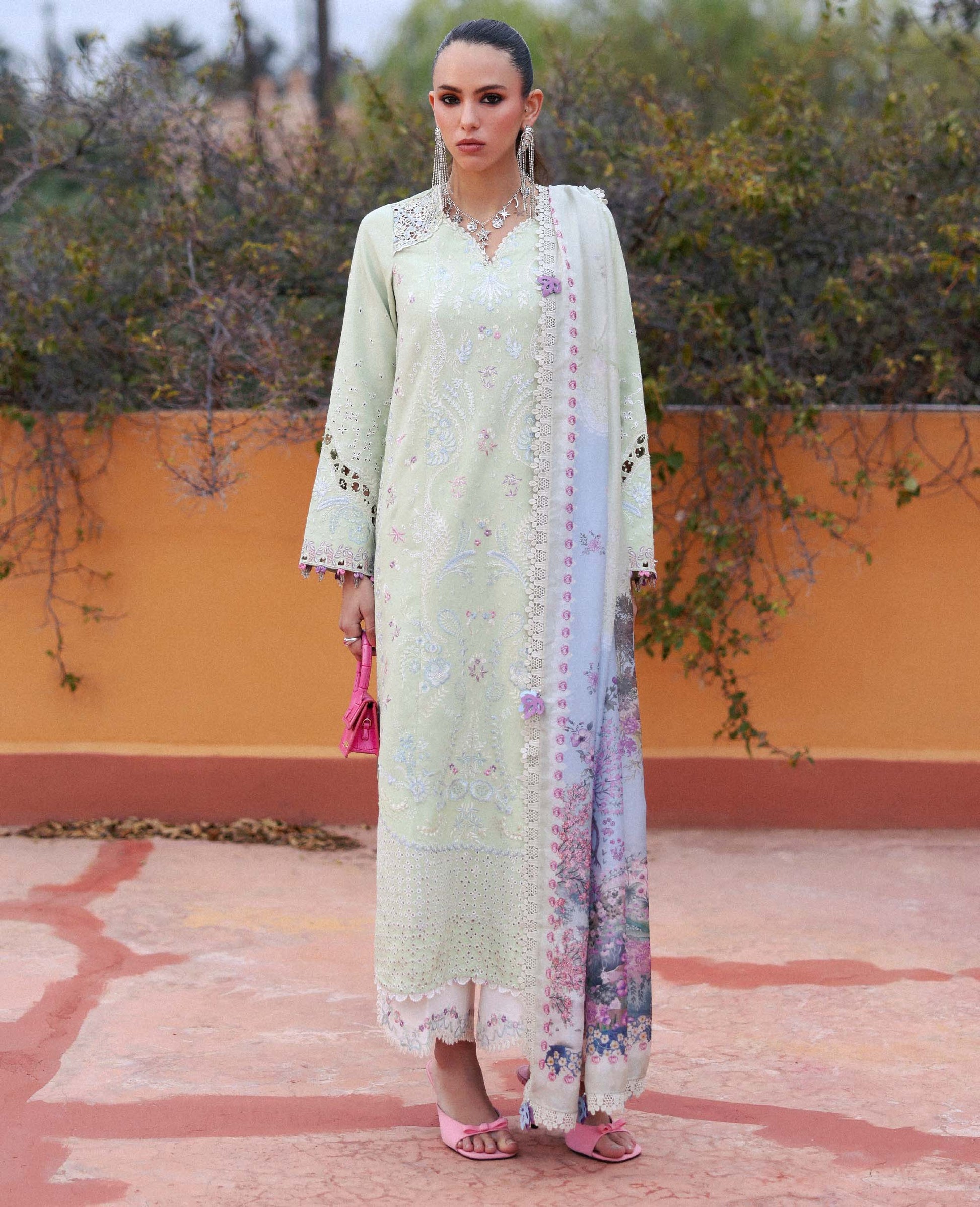 Republic Womenswear | Embroidered Pret 26 | Aurore - House Of Hania