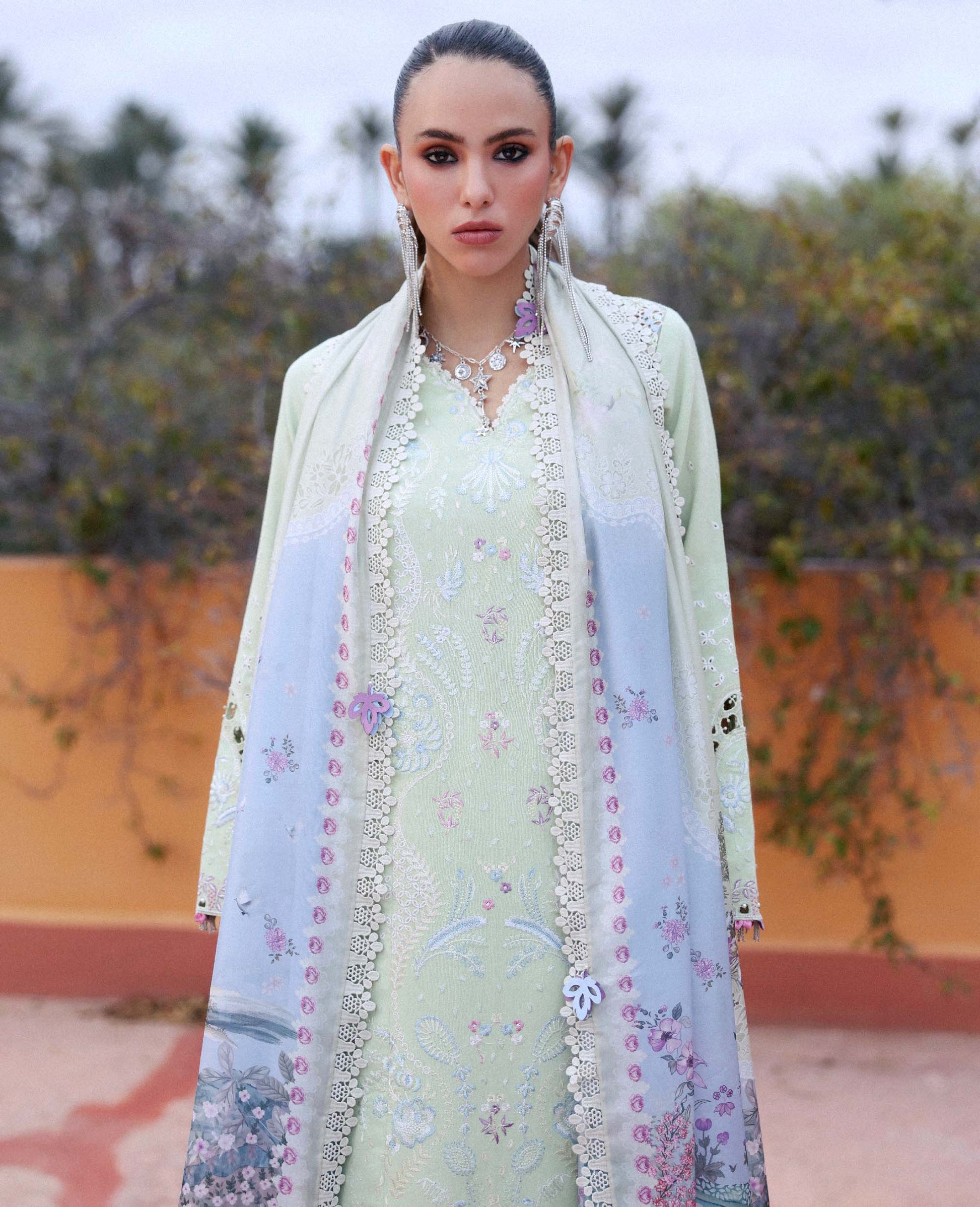 Republic Womenswear | Embroidered Pret 26 | Aurore - House Of Hania