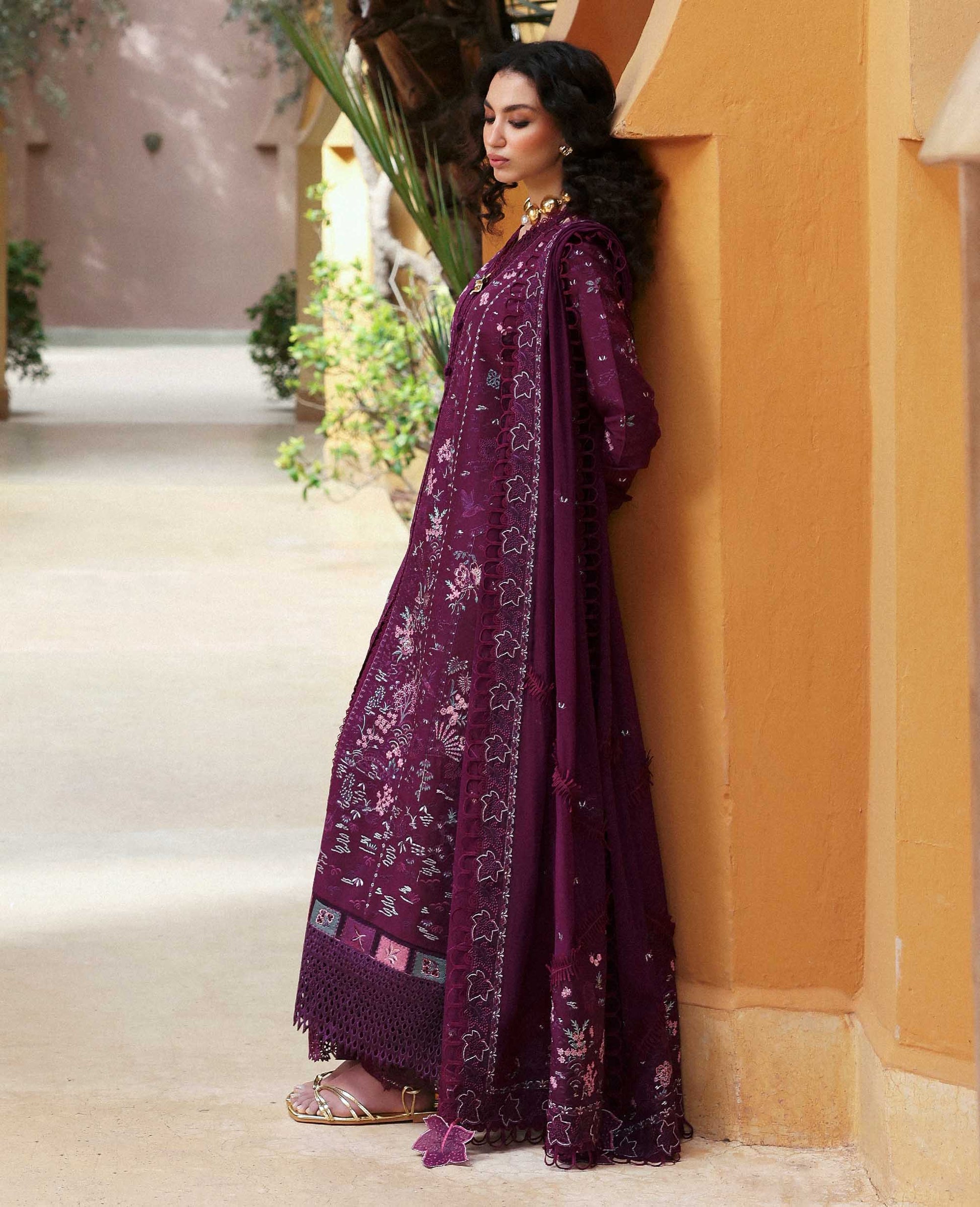 Republic Womenswear | Embroidered Pret 26 | Cysia - House Of Hania