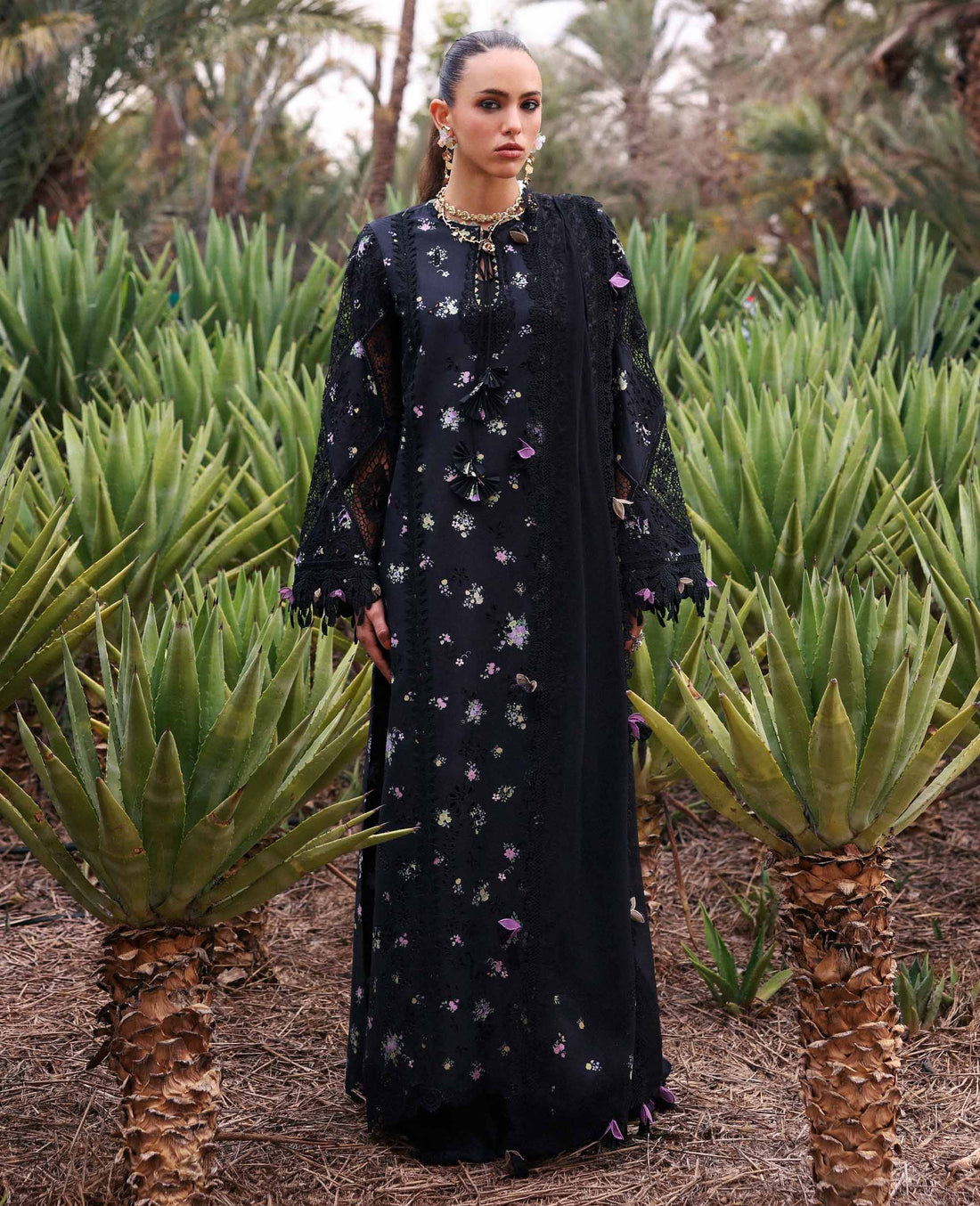 Republic Womenswear | Embroidered Pret 26 | Lunelle - House Of Hania