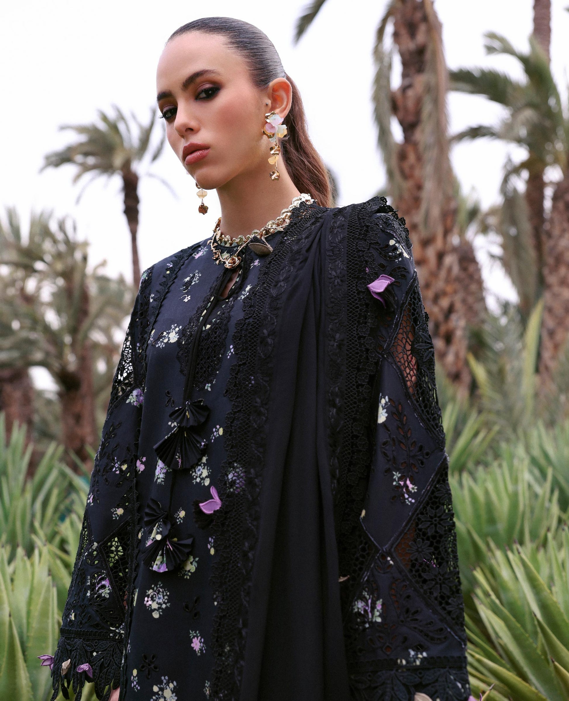 Republic Womenswear | Embroidered Pret 26 | Lunelle - House Of Hania