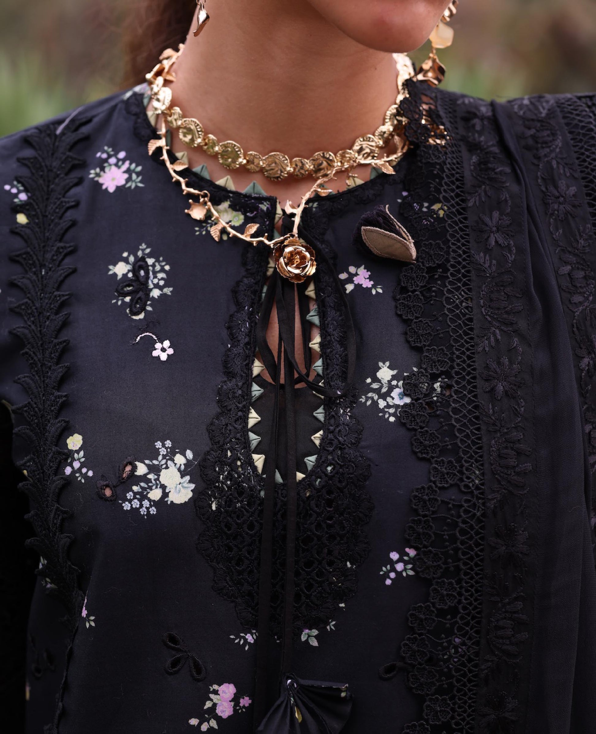 Republic Womenswear | Embroidered Pret 26 | Lunelle - House Of Hania