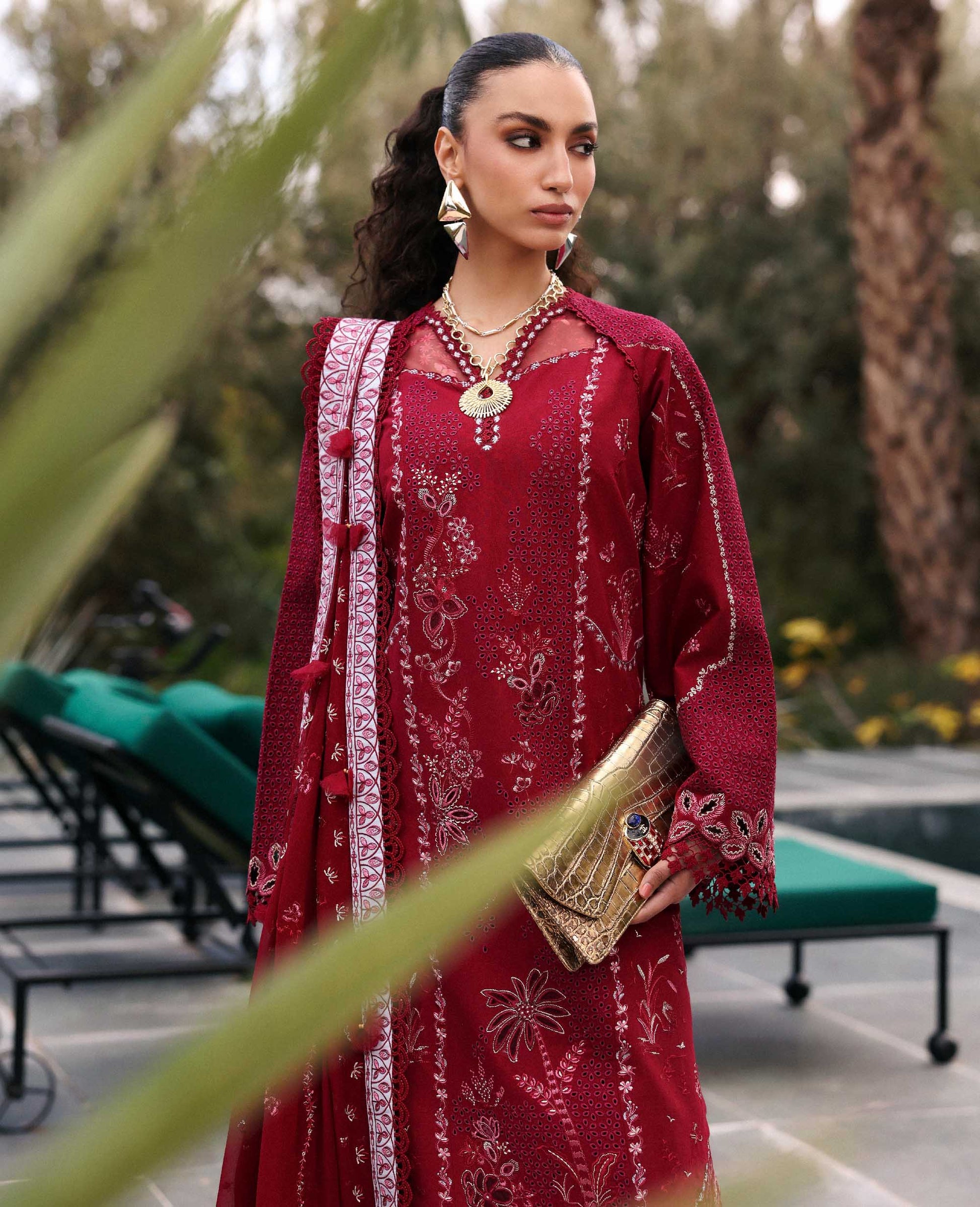 Republic Womenswear | Embroidered Pret 26 | Rosalie - House Of Hania