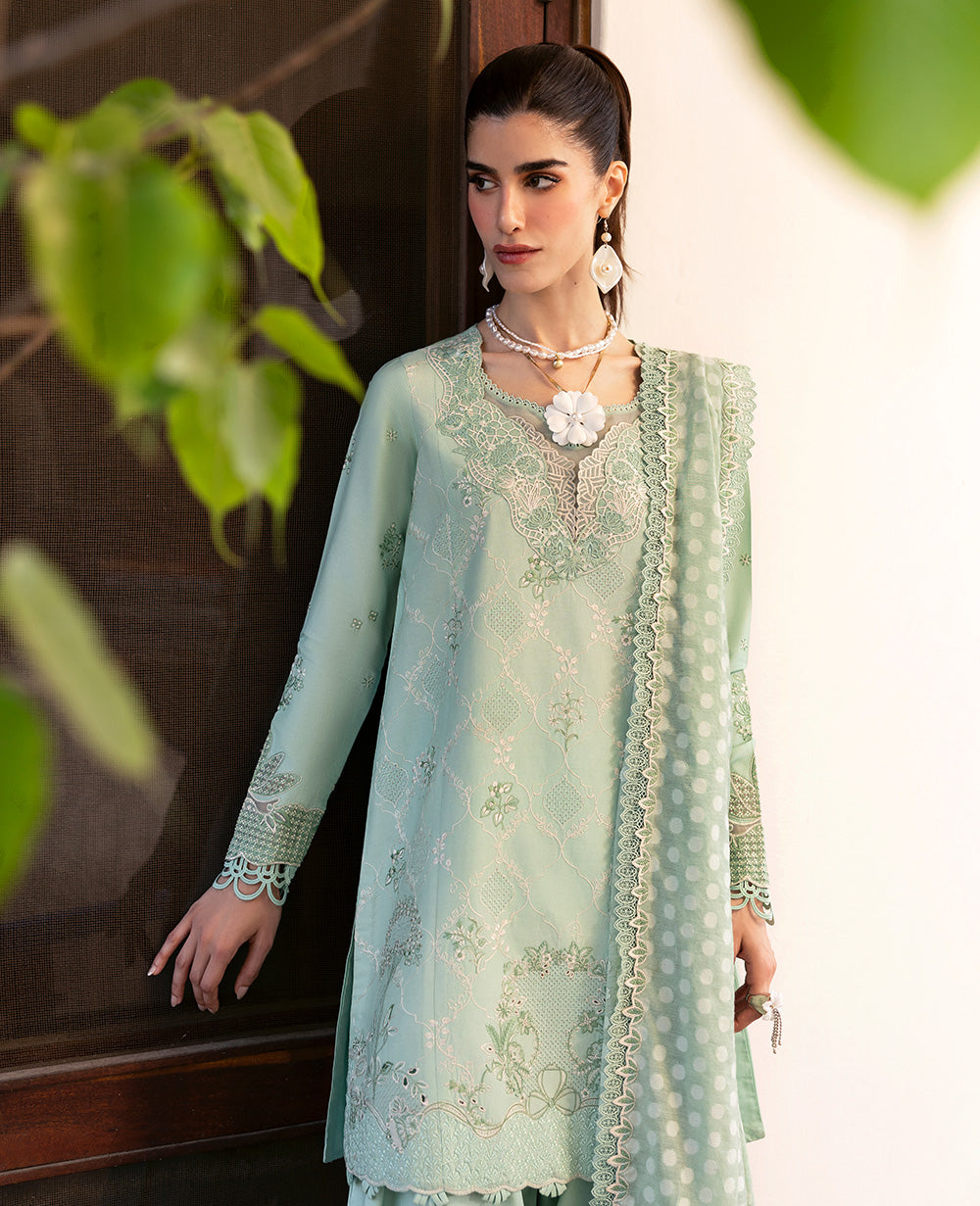 Republic Womenswear | Embroidered Pret | M-147 - House Of Hania