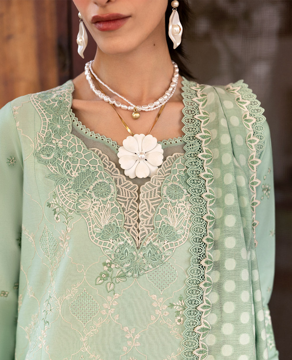 Republic Womenswear | Embroidered Pret | M-147 - House Of Hania
