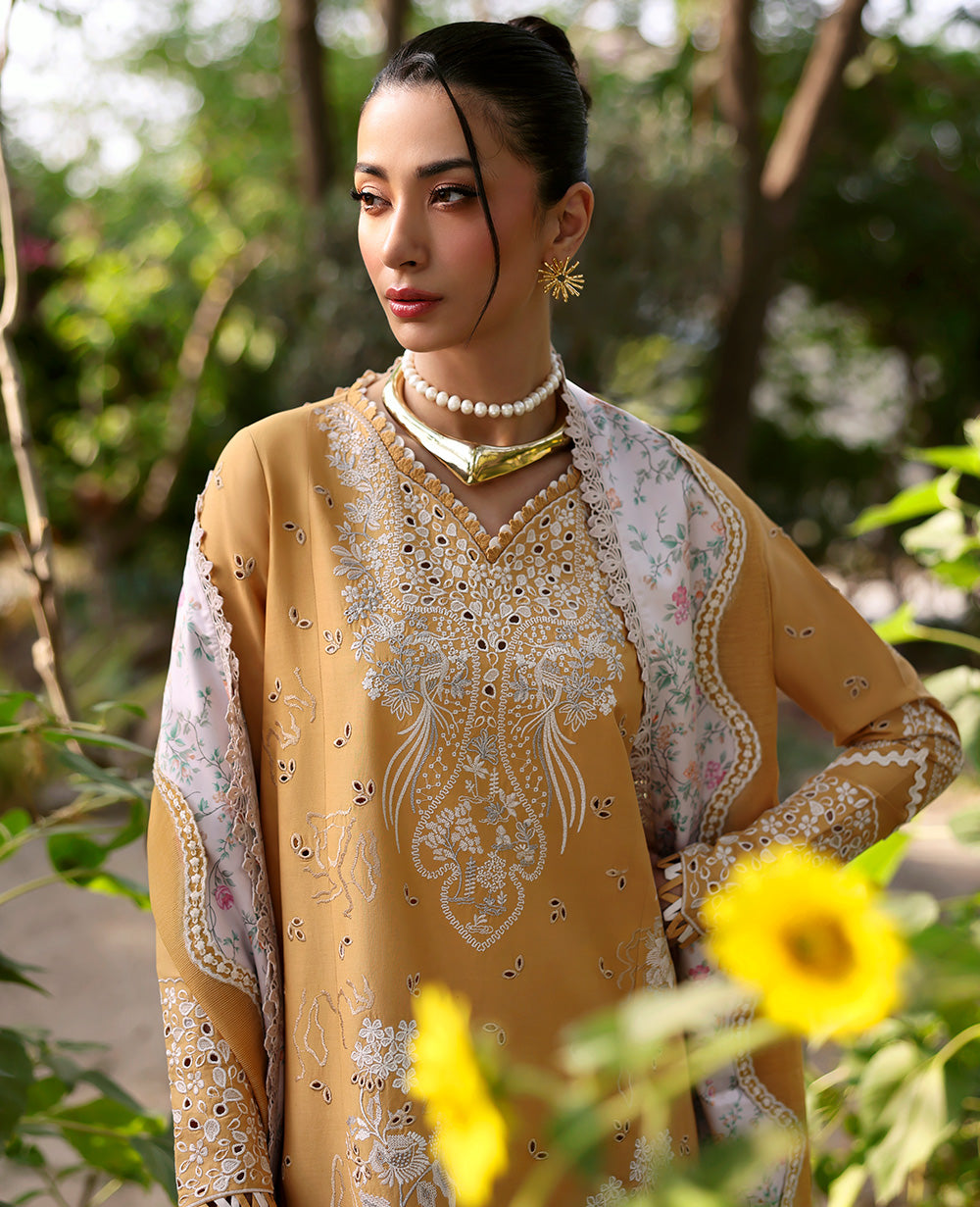 Republic Womenswear | Embroidered Pret | M-150 - House Of Hania