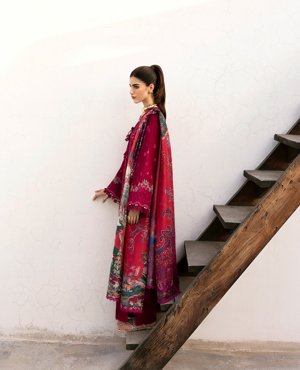 Republic Womenswear | Embroidered Pret | M-153 - House Of Hania