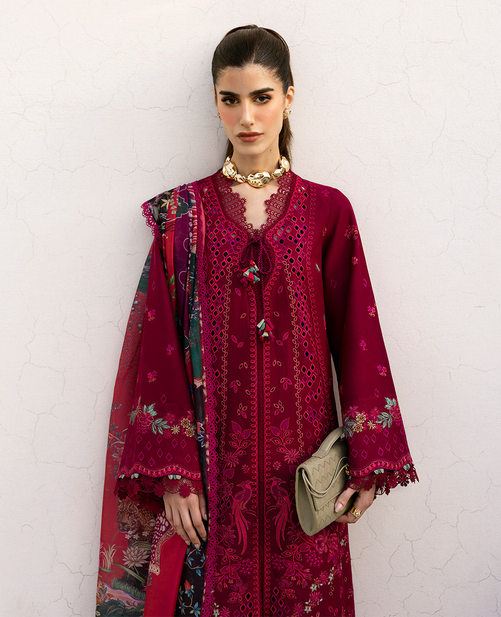 Republic Womenswear | Embroidered Pret | M-153 - House Of Hania