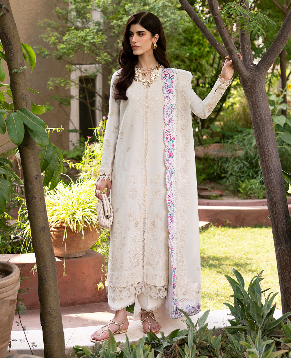 Republic Womenswear | Embroidered Pret | M-155 - House Of Hania