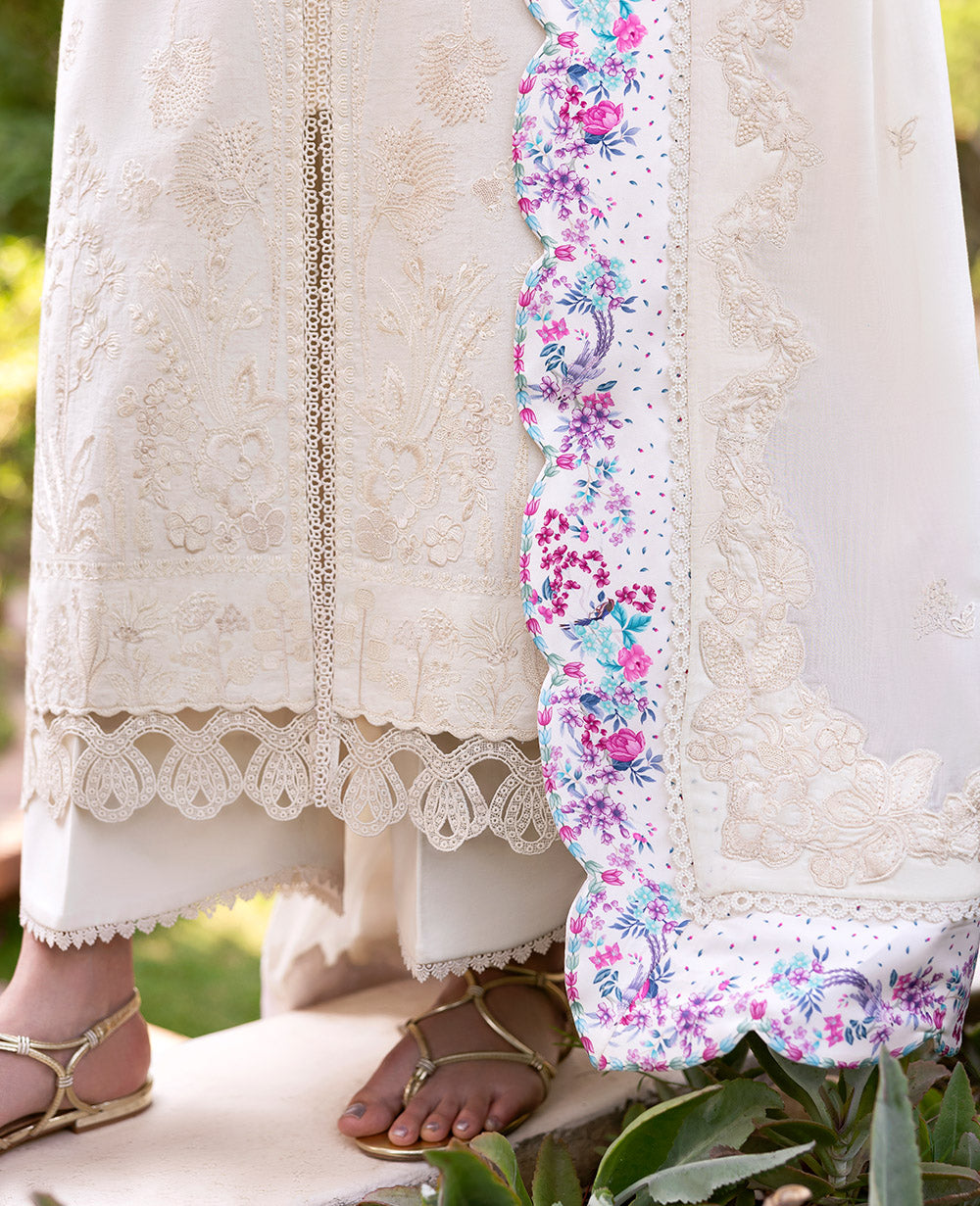 Republic Womenswear | Embroidered Pret | M-155 - House Of Hania