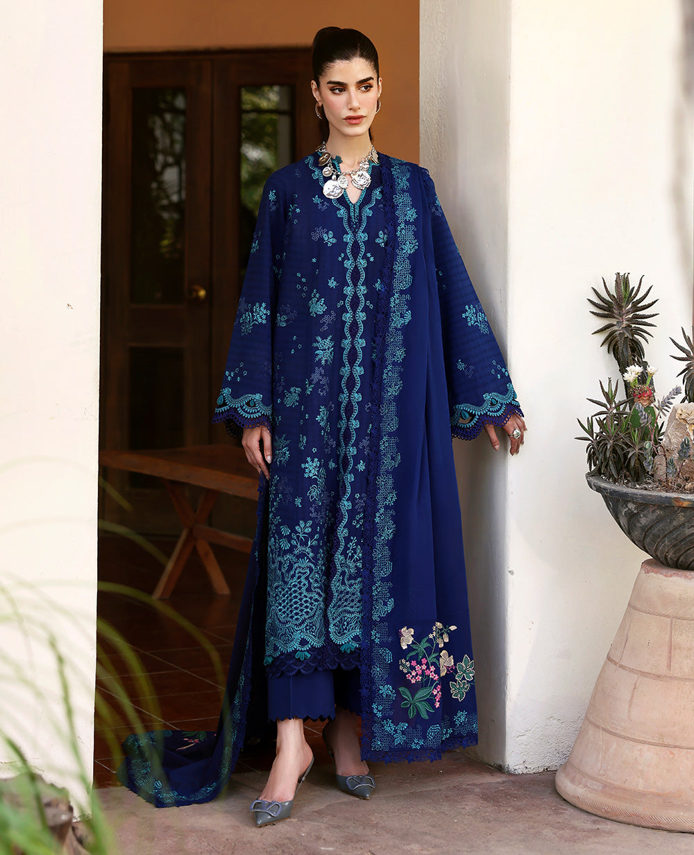 Republic Womenswear | Embroidered Pret | M-156 - House Of Hania