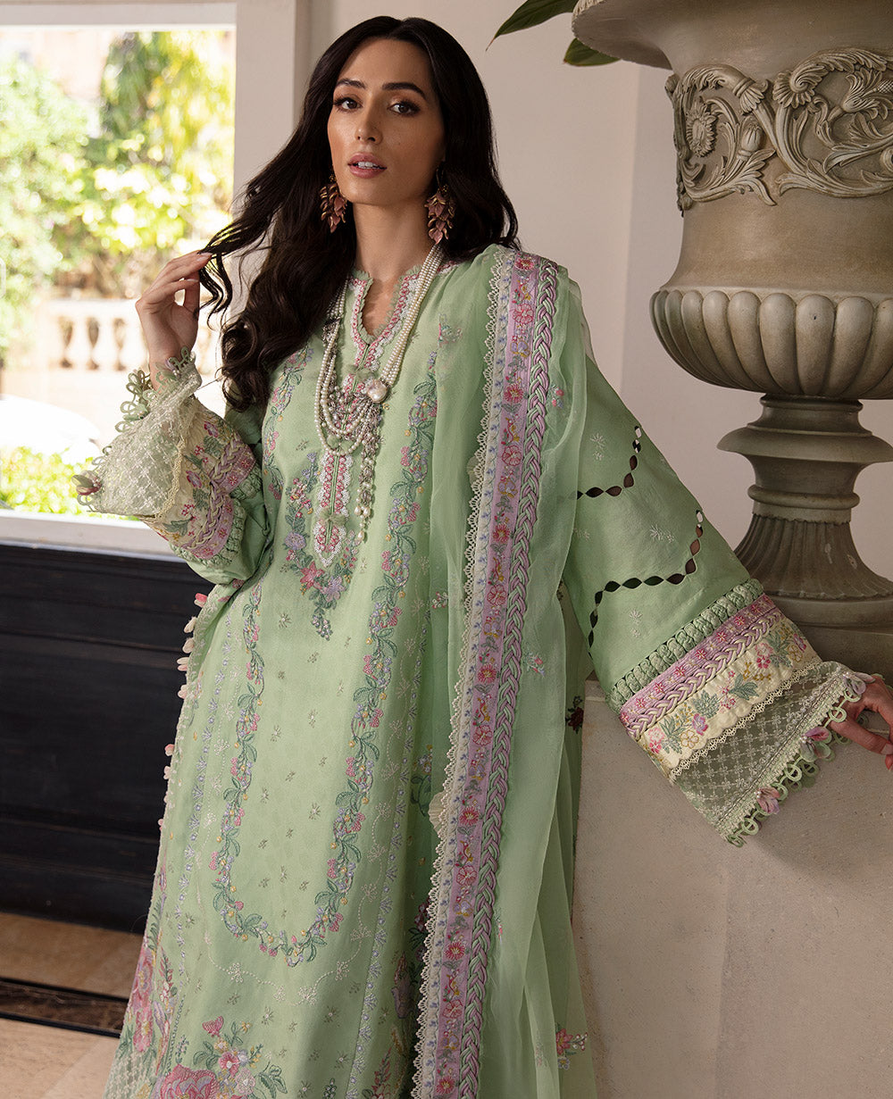 Republic Womenswear | Ilana Eid Luxury Lawn | Aurelie - House Of Hania