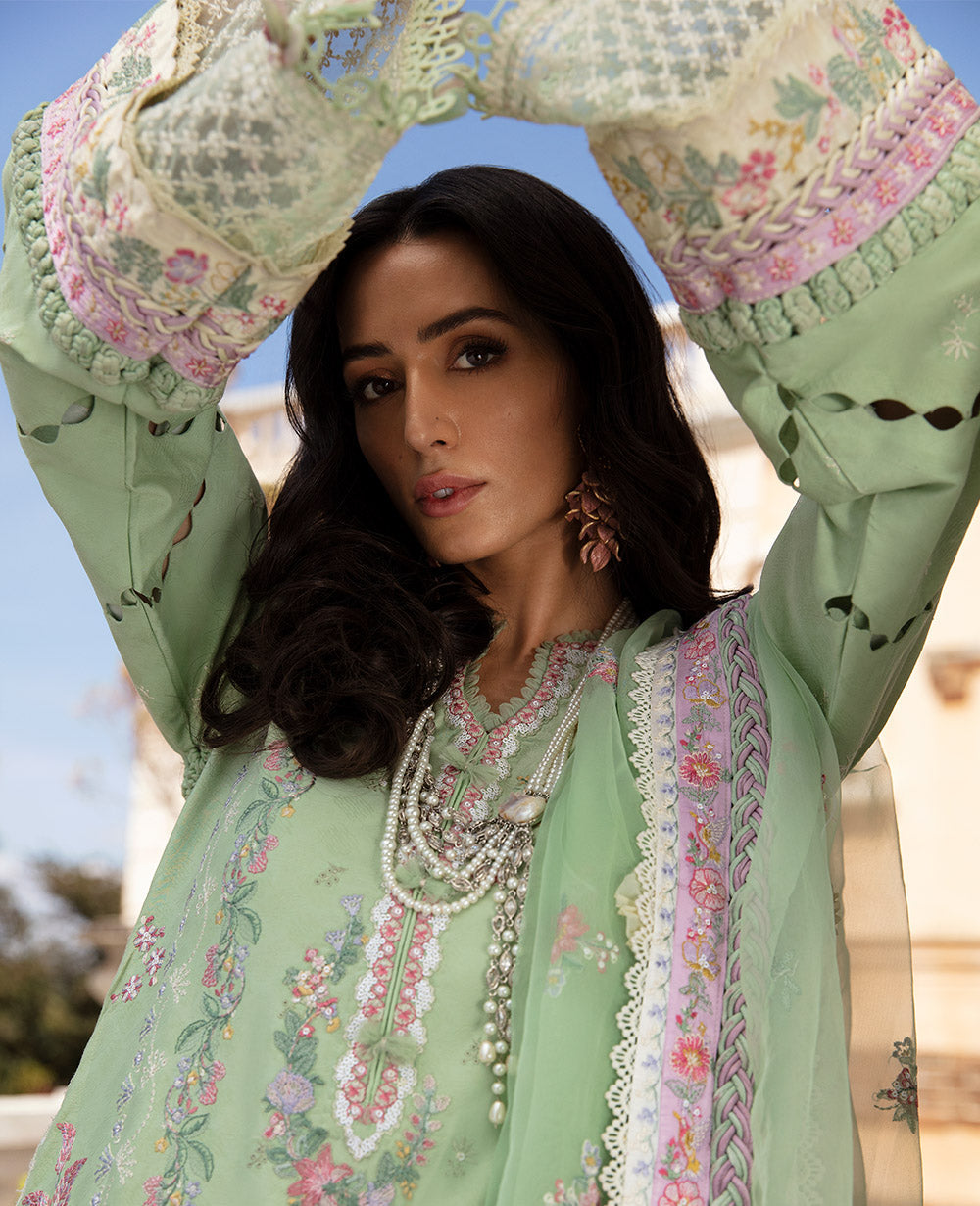 Republic Womenswear | Ilana Eid Luxury Lawn | Aurelie - House Of Hania