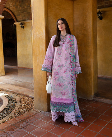 Republic Womenswear | Ilana Eid Luxury Lawn | Aveline - House Of Hania