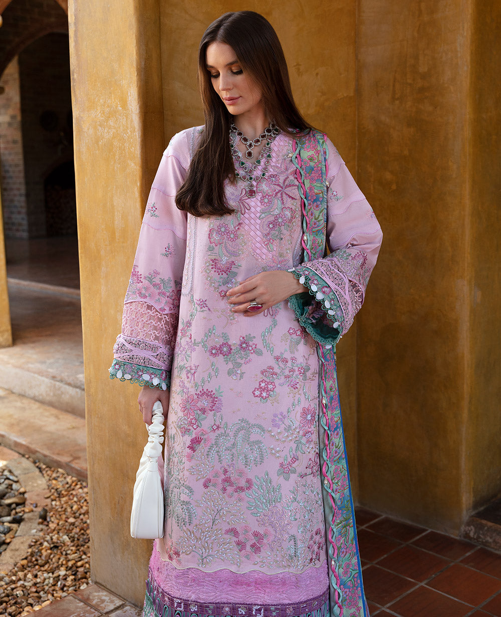 Republic Womenswear | Ilana Eid Luxury Lawn | Aveline - House Of Hania