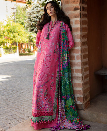 Republic Womenswear | Ilana Eid Luxury Lawn | Clemence - House Of Hania