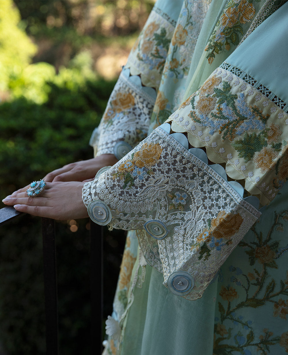 Republic Womenswear | Ilana Eid Luxury Lawn | Elaine - House Of Hania
