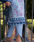 Republic Womenswear | Ilana Eid Luxury Lawn | Elodie - House Of Hania
