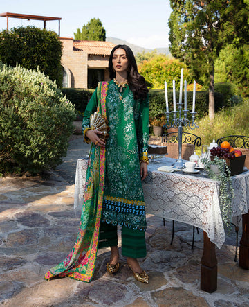 Republic Womenswear | Ilana Eid Luxury Lawn |Helene - House Of Hania