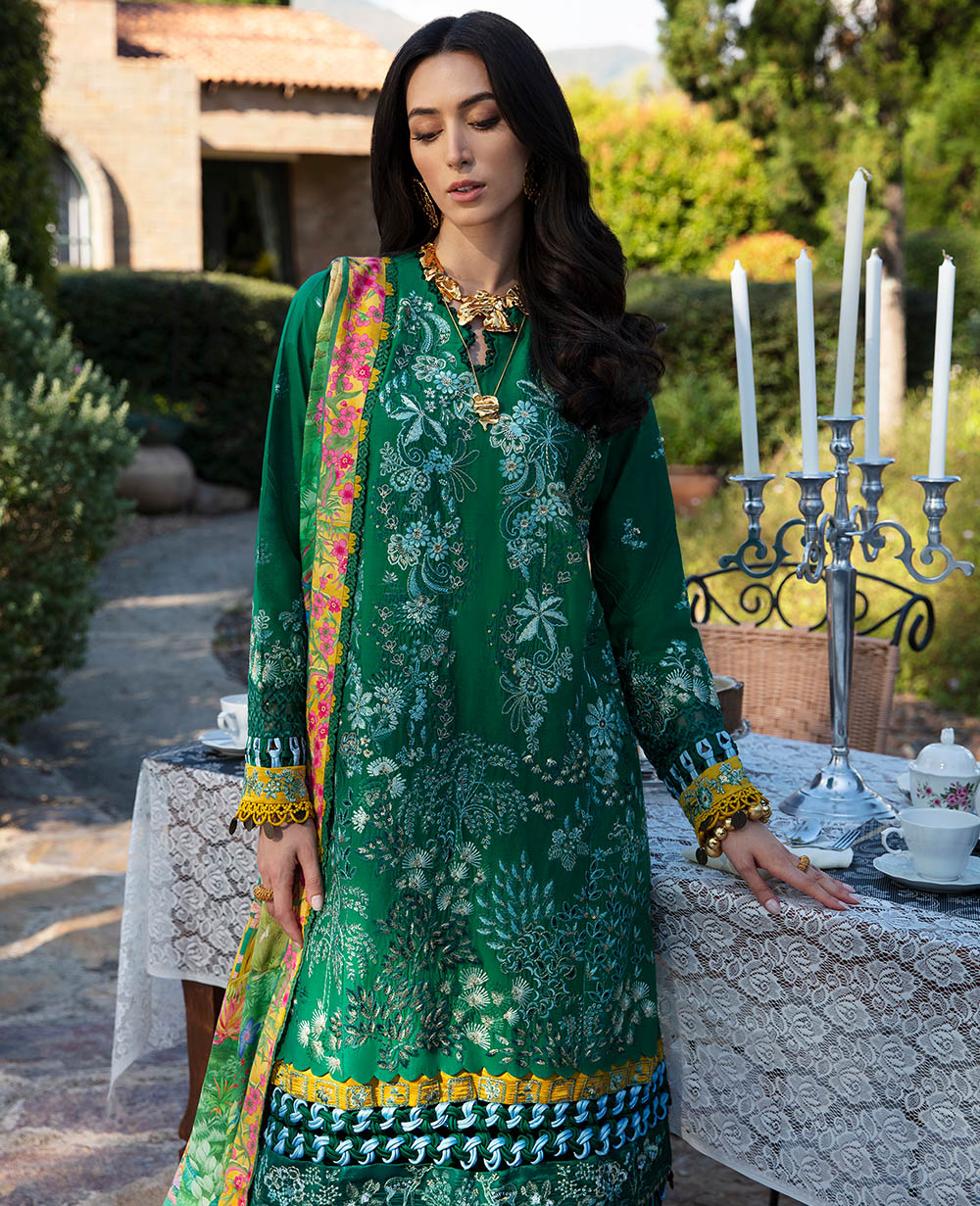 Republic Womenswear | Ilana Eid Luxury Lawn |Helene - House Of Hania