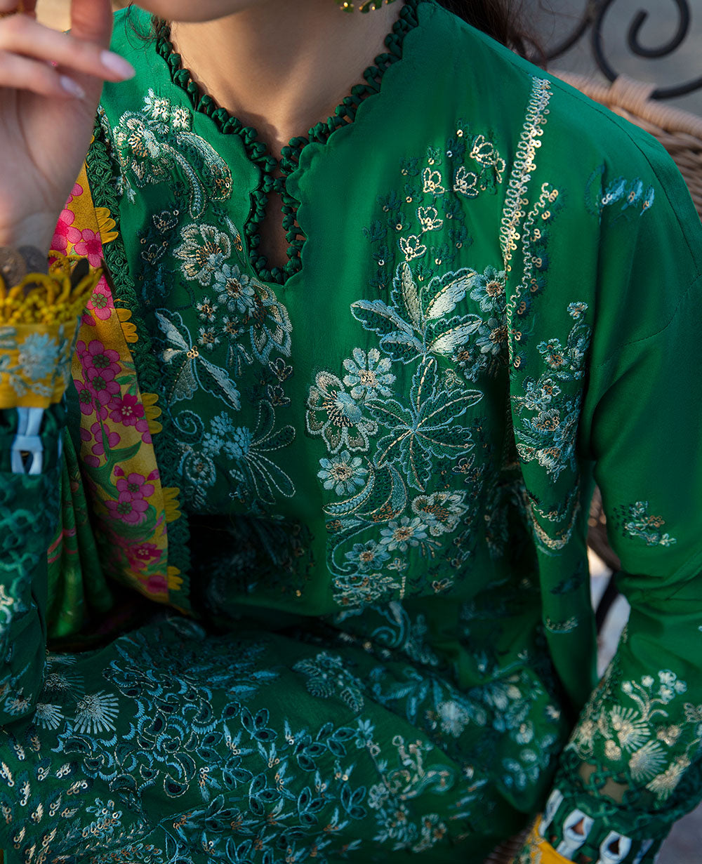 Republic Womenswear | Ilana Eid Luxury Lawn |Helene - House Of Hania